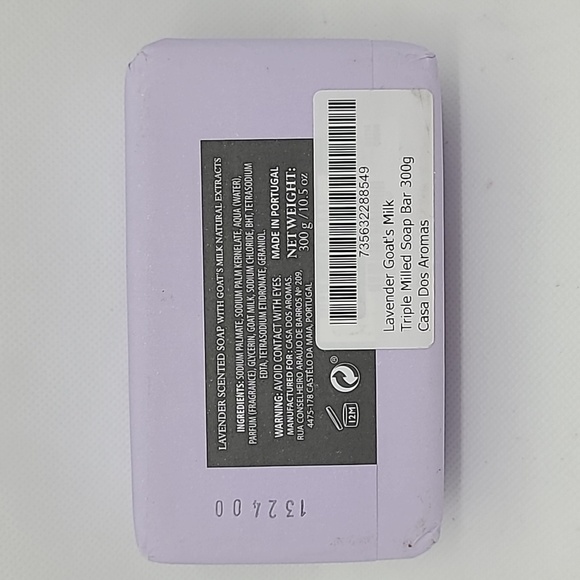 Lavender Goat's Milk Vegetable Base Soap 300ml - Picture 2 of 2